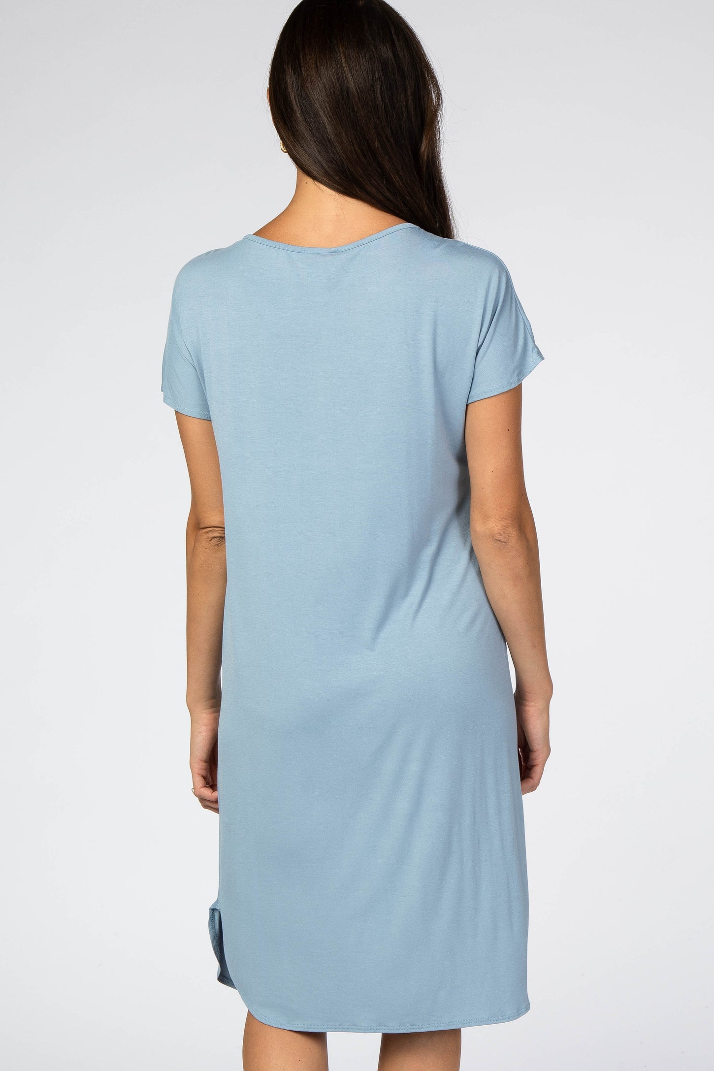 Blue Basic Dress