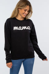 Black Mama Fleece Sweatshirt