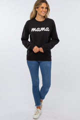 Black Mama Fleece Sweatshirt
