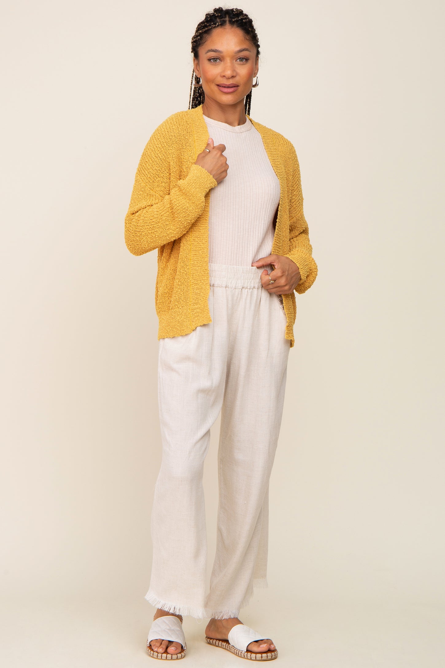 Yellow Cardigan