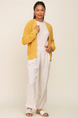 Yellow Cardigan