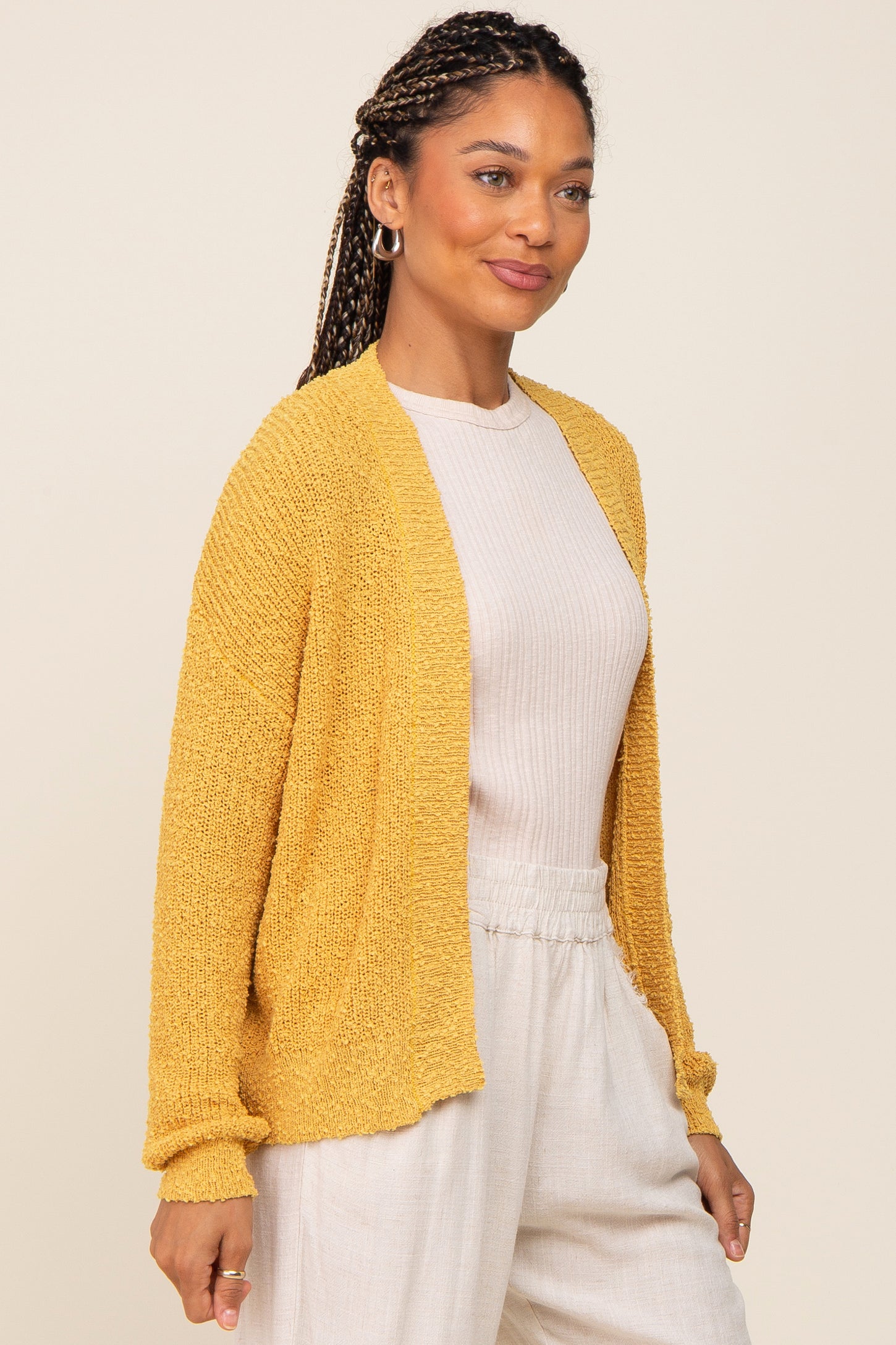 Yellow Cardigan