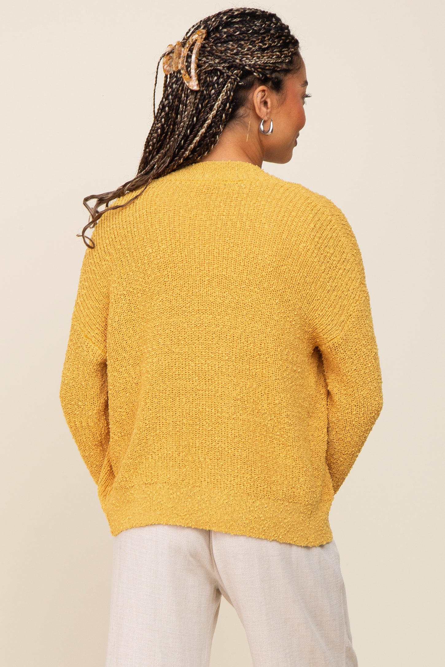 Yellow Cardigan