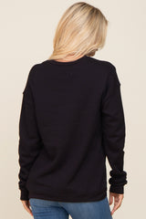 Black Ultra Soft Mother Sweatshirt