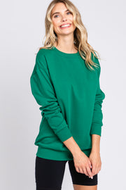 Green Pullover Sweatshirt
