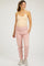 Light Pink Slim Fit Maternity Joggers